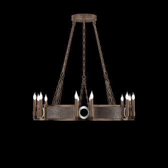 Mirage 12 Light Chandelier in Bronze/Nickel/Pebble (48|100047221)