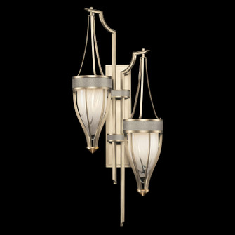 Mirage Two Light Wall Sconce in Champagne/Brass/Coco (48|100046612)