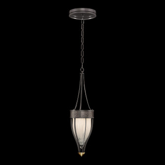 Mirage One Light Pendant in Midnight Steel/Brass/Pebble (48|100045711)