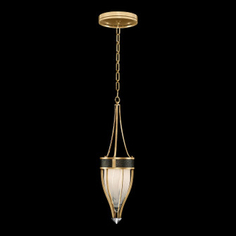 Mirage One Light Pendant in Gold Leaf/Nickel/Black Knight (48|100045323)