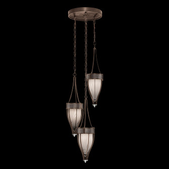 Mirage Three Light Pendant in Bronze/Nickel/Pebble (48|100044221)