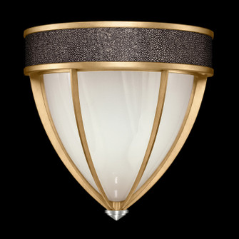 Mirage One Light Wall Sconce in Gold Leaf/Nickel/Pebble (48|100043321)