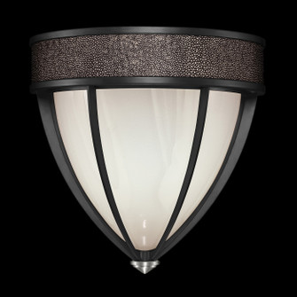Mirage One Light Wall Sconce in Black Iron/Nickel/Pebble (48|100043121)