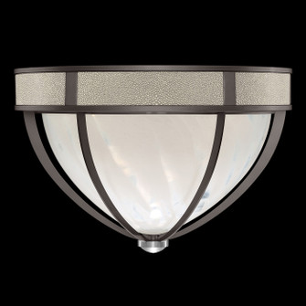 Mirage Three Light Flush Mount in Midnight Steel/Nickel/Coco (48|100042722)