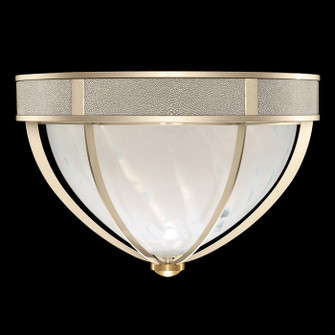 Mirage Three Light Flush Mount in Champagne/Brass/Coco (48|100042612)