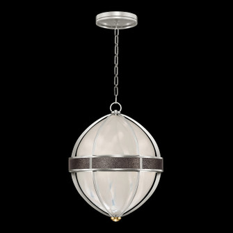 Mirage Three Light Pendant in Silver Leaf/Brass/Pebble (48|100038411)