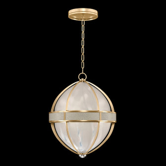 Mirage Three Light Pendant in Gold Leaf/Nickel/Coco (48|100038322)