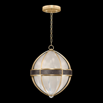 Mirage Three Light Pendant in Gold Leaf/Nickel/Pebble (48|100038321)
