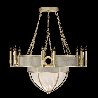 Mirage 15 Light Chandelier in Soft Gold Leaf/Brass/Coco (48|100037512)