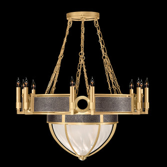Mirage 15 Light Chandelier in Gold Leaf/Brass/Pebble (48|100037311)