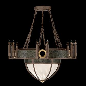 Mirage 15 Light Chandelier in Bronze/Brass/Black Knight (48|100037213)