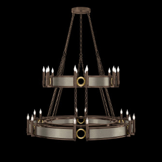 Mirage 24 Light Chandelier in Bronze/Brass/Coco (48|100036212)