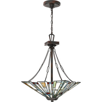Maybeck Three Light Pendant in Valiant Bronze (10|TFMK2817VA)