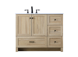 Soma Single Bathroom Vanity in Mango Wood (173|VF2842MW)