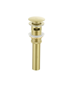 Irving Pop-Up Bathroom Sink Drain with Overflow in Brushed Gold (173|VDN100BGD)