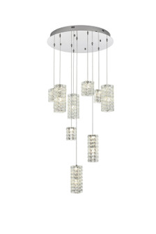 Aston LED Pendant in Chrome (173|3680D9C)