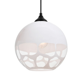 Besa Rocky Outdoor Pendant Pendant in Black (74|OPROCKYWHBK)