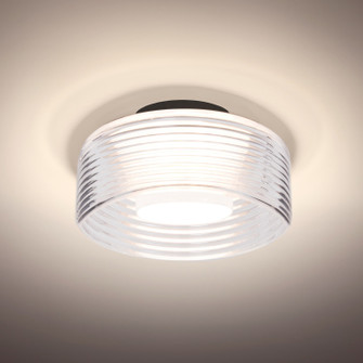 Besa Belu Ceiling Ceiling Mount in Black (74|BELUCLCLEDBK)