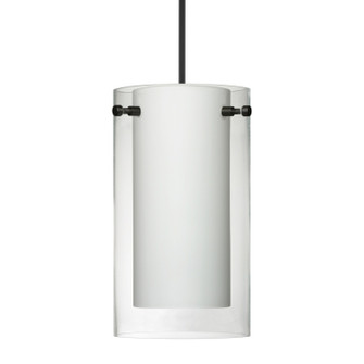 Besa Pahu 4 Pendant One Light Pendant in Black (74|1XTC44007BK)
