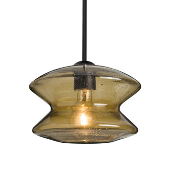 Besa Zen Stem Pendant LED Pendant in Black (74|1TTZENLTEDILBK)