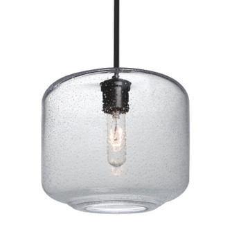 Besa Niles 10 Stem Pendant LED Pendant in Black (74|1TTNILES10CLEDILBK)