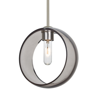 Besa Mana Stem Pendant One Light Pendant in Satin Nickel (74|1TTMANASMSNNI) Besa Mana Stem Pendant One Light Pendant in Satin Nickel (74|1TTMANASMSNNI)