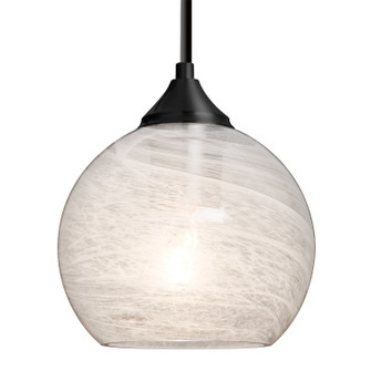 Besa Jilly Stem Pendant One Light Pendant in Black (74|1TTJILLYCLBK)