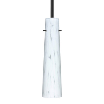 Besa Camino Stem Pendant LED Pendant in Black (74|1TT567419LEDBK)