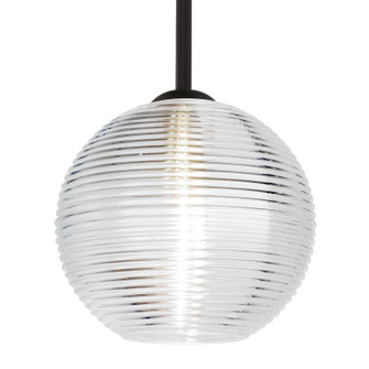 Besa Kristall 8 Pendant One Light Pendant in Black (74|1TT461600BK)