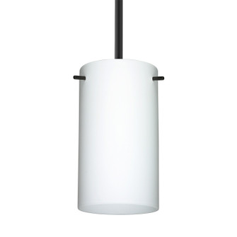 Besa Stilo 7 Stem Pendant LED Pendant in Black (74|1TT440407LEDBK)
