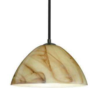 Besa Tessa Stem Pendant LED Pendant in Black (74|1TT420183LEDBK)