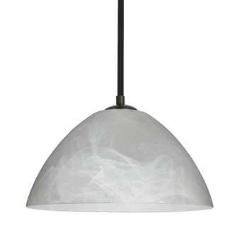 Besa Tessa Stem Pendant LED Pendant in Black (74|1TT420152LEDBK)
