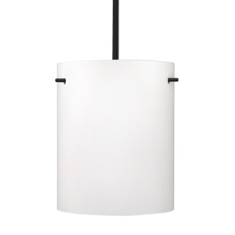 Besa Tamburo 8 Stem Pendant LED Pendant in Black (74|1TT400607LEDBK)