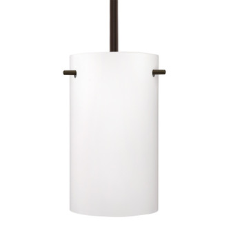 Besa Tamburo 5 Stem Pendant LED Pendant in Bronze (74|1TT400507LEDBR)