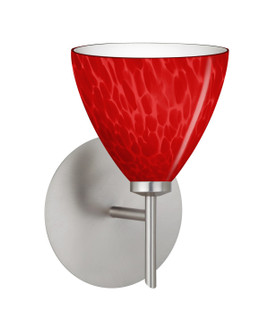 Besa Mia Mini Sconce LED Wall Sconce in Satin Nickel (74|1SW1779RCLEDSN)