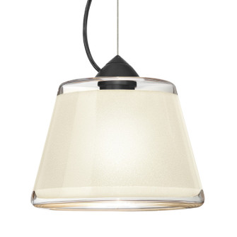 Besa Pica 9 Pendant LED Pendant in Black (74|1KXPIC9WHLEDBK)