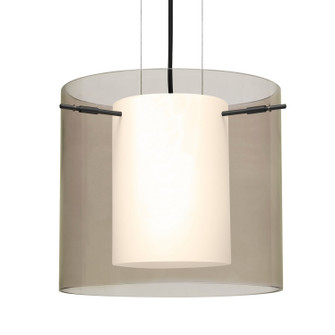 Besa Pahu 12 Cable Pendant LED Pendant in Black (74|1KGS18407LEDBK)