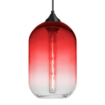 Besa Omega 12 Pendant LED Pendant in Black (74|1JTOMEGA12RDEDILBK)