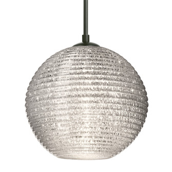 Besa Kristall 8 Pendant One Light Pendant in Black (74|1JT4616GLBK)