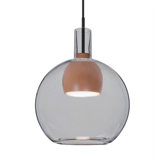 Besa Benji Pendant LED Pendant in Black (74|1JCBENJISMMDLEDBK)