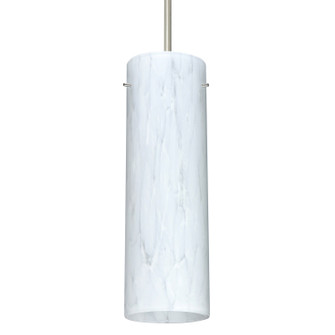 Besa Stilo 9 Pendant One Light Pendant in Satin Nickel (74|1JC493019SN)