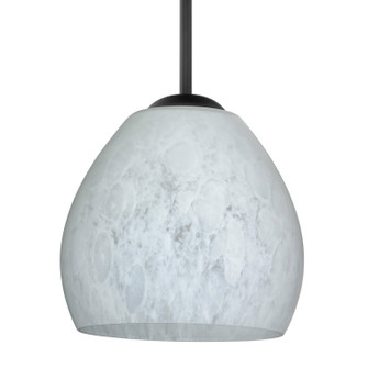 Besa Bolla Pendant One Light Pendant in Black (74|1BC412219BK)