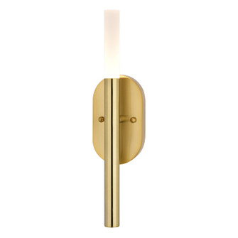Fulton LED Wall Light in Satin Brass (63|W0490)