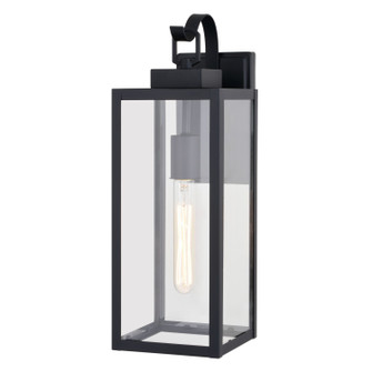 Clinton One Light Outdoor Wall Mount in Matte Black (63|T0745)