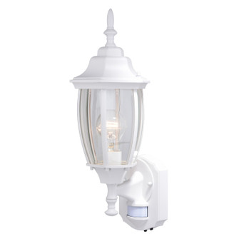 Rogers Park One Light Outdoor Motion Sensor Wall Light in Textured White (63|T0735)