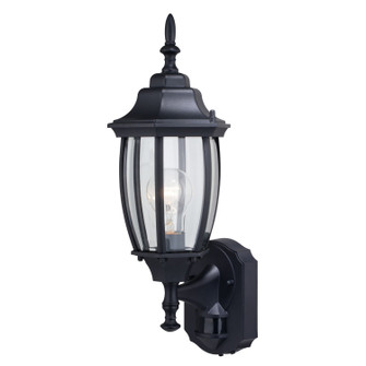 Rogers Park One Light Outdoor Motion Sensor Wall Light in Textured Black (63|T0734)