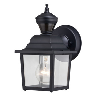 Bedford One Light Outdoor Motion Sensor Wall Light in Textured Black (63|T0732)