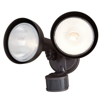 Outdoor Security Two Light Outdoor Motion Sensor Security Flood Light in Bronze (63|T0697)