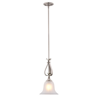Monrovia One Light Mini Pendant in Brushed Nickel (63|P0415)