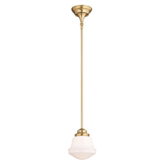 Huntley One Light Mini Pendant in Natural Brass (63|P0402)